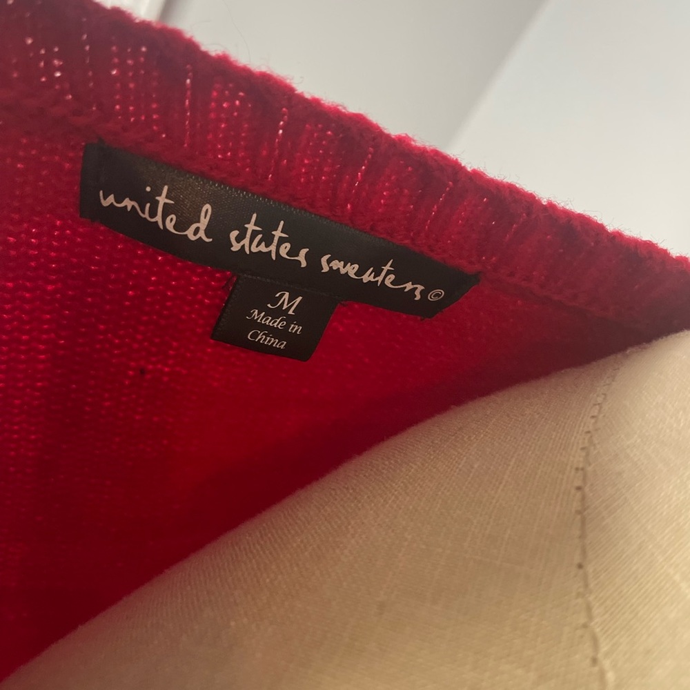 Christmas Holiday Llama Sweater Tunic/Dress - Picture 7 of 10